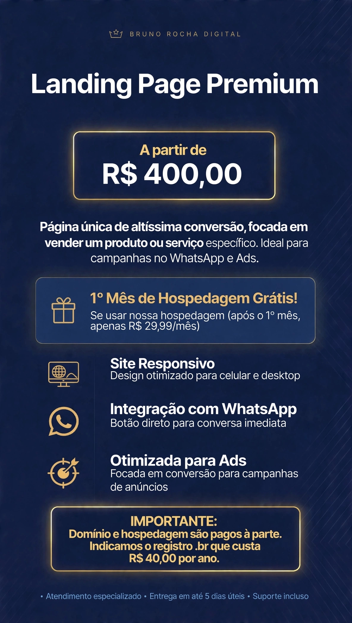 Landing Page Premium